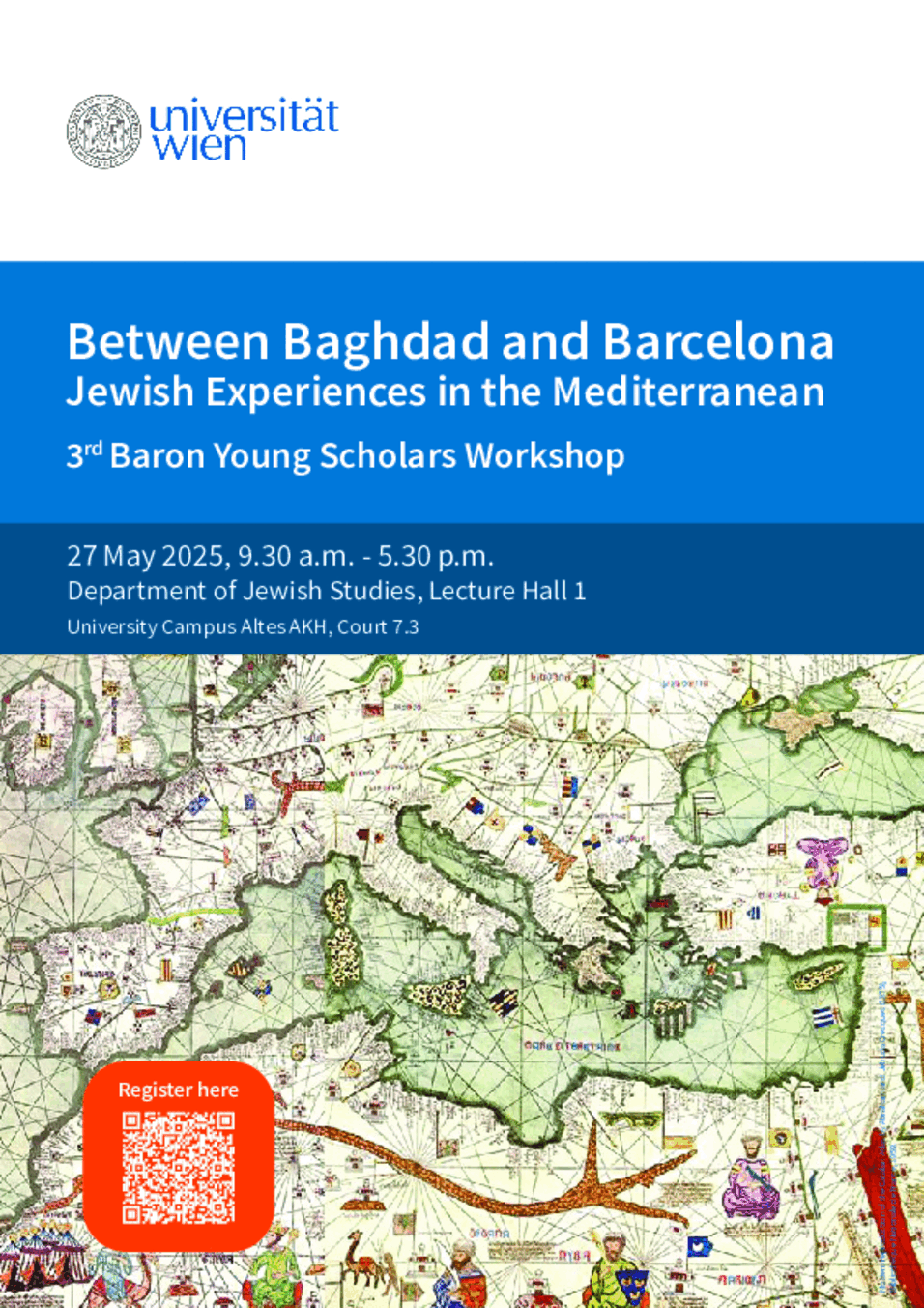 Plakat zum 3. Baron Young Scholars Workshop